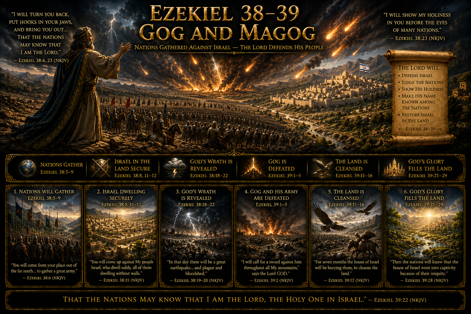 Ezekiel 38–39 — Gog and Magog