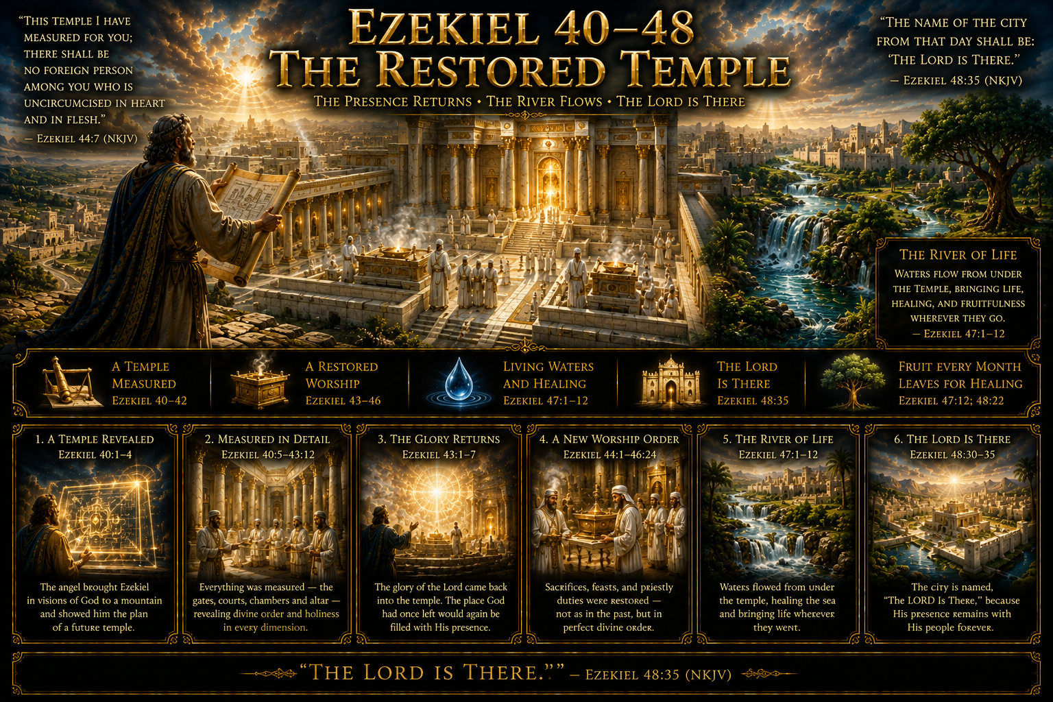 Ezekiel 40–48 — The Restored Temple