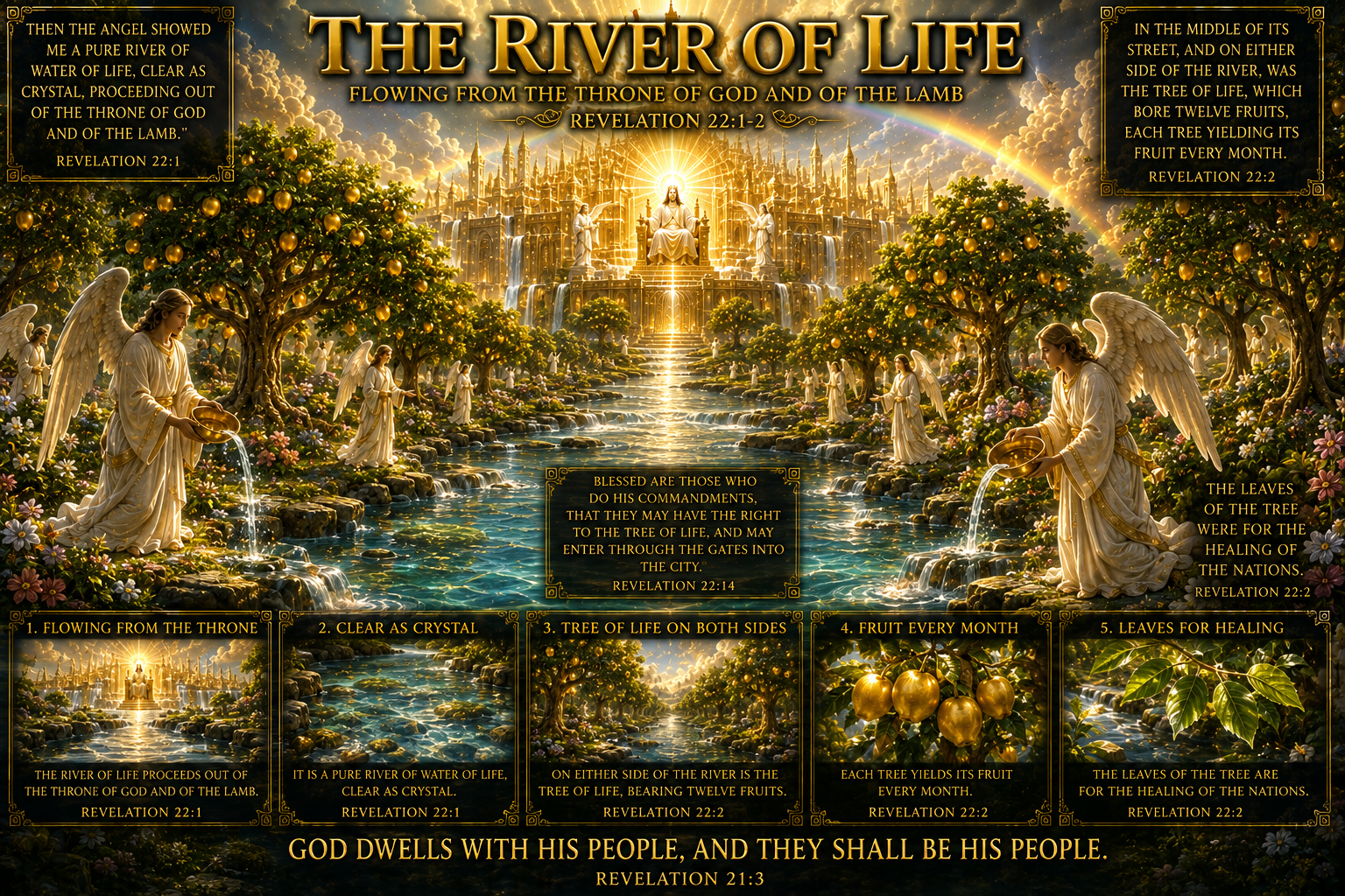 The River of Life and Tree of Life