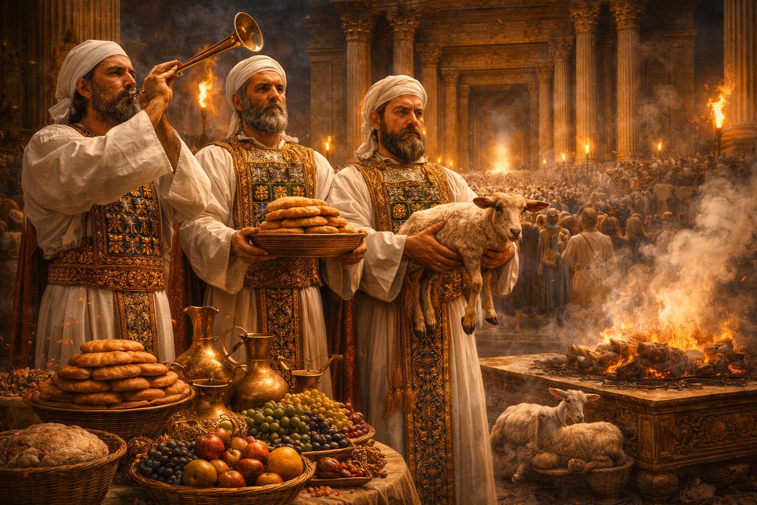 Thanksgiving, offerings, and preparation